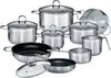 GSW Kochtopf-Set Alara 14 tlg., Edelstahl rostfrei 18/8, Produktbild-Vorschau 1