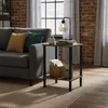 Relaxdays Bijzetter, industriële stijl, 2 niveaus, Productafbeelding-voorbeeld 3