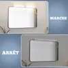 ZMH Lampe miroir  LED 40 cm Applique murale  Lampe 6 W  Voir les images du produit 6