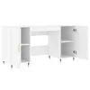 vidaXL Schreibtisch Weiß 140x50x75 cm Holzwerkstoff -  Produktbild-Vorschau 15