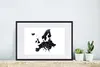 MuchoWow® MuchoWow® Gerahmtes Poster Karte von Europa - Produktbild-Vorschau 3