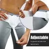 A close-up of a person wearing a hernia support belt. Produktbild-Vorschau