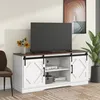 MODFU Meuble TV 150×40×60 cm - Buffet Blanc avec Étagères Voir les images du produit 2