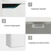 COSTWAY Bücherregal mit 9 Fächer & 5 Türen, Standregal Produktbild-Vorschau 5