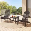 Chaise Adirondack COSTWAY en bois, chaise Adirondack en Voir les images du produit 8