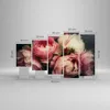 Bild auf Leinwand - Leinwandbild - Pfingstrose Blume - Produktbild-Vorschau 3