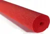 A roll of red crepe paper on a white background. Voir les images du produit