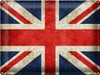 Blechschild Flagge United Kingdom, 40x30 cm, Blechschilder Produktbild-Vorschau 1