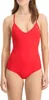 PUMA Badeanzug Damen Schwimmanzug Rot Crossback Produktbild-Vorschau 4