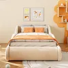 Flieks Kinderbett 90x200cm mit Rausfallschutz, Polsterbett Produktbild-Vorschau 3
