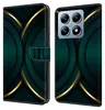 A product image showing a phone case in an open and closed position. Produktbild-Vorschau