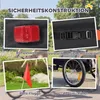 PawHut Hundeanhänger Faltbarer Fahrradanhänger mit Produktbild-Vorschau 6