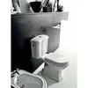 Kerasan RETRO Kombi-WC 38,5x72cm, Abgang senkrecht, weiß Produktbild-Vorschau 3