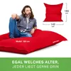 Green Bean Sitzsack "Square" XXL 140x180cm mit 380 Liter Produktbild-Vorschau 4