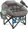 KESSER® Campingstuhl faltbar 150kg Klappstuhl mit Kissen, Produktbild-Vorschau 1