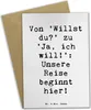 Mr. & Mrs. Panda spruchkarte Spruch Verlobung Abenteuer - Produktbild-Vorschau 1