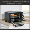Homcom 800-085V90, 32 l, Stříbrná, Stojací, Otočné, 6 Náhled obrázku produktu 4