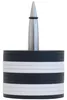 Glasuntersetzer SALUTE 12er Set ARTIKEL-Design schwarz weiß Produktbild-Vorschau 2