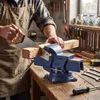tectake® Schraubstock aus Gusseisen 3 Anschraublöcher Produktbild-Vorschau 9
