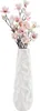Bodenvase WELLE - H: 57cm D: 19cm - dekorative Vase in weiß Produktbild-Vorschau 2