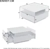 okwish Hochglanz-LED-Couchtisch Quadratischer Couchtisch Produktbild-Vorschau 8