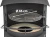 asado Garten-Grillkamin Fuego 70 EL Edelstahl schwarz Produktbild-Vorschau 3
