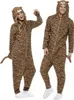 Tiger Onesie Uni als Tierkostüm mit Reißverschluss für Produktbild-Vorschau 1