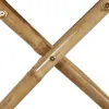 vidaXL Chaises de régie pliantes 2 pcs. Bleu Bambou et Voir les images du produit 9