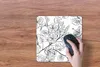 MuchoWow® Mauspad Mousepad Eine schwarz-weiße Illustration Produktbild-Vorschau 3