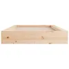 Bett 100x200 cm aus massivem Kiefernholz, Lattenrost Produktbild-Vorschau 4