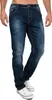 Cipo & Baxx Herren Slim Fit Jeans Stonewashed CD820 Dark Produktbild-Vorschau 3