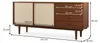 Sideboard SIMONA mit Rattan-Geflecht 175cm, kastanien optik Produktbild-Vorschau 9
