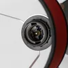 Lampa wisząca Alpinaluz NARA z rattanu i czerwonej tkaniny, Podgląd zdjęcia produktu 3
