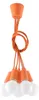 Hängeleuchte DIEGO 5 orange 5xE27 15W PVC 90x25x25cm Sollux Produktbild-Vorschau 26