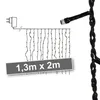 Kurtyna LED 1,3m x 2m biała ciepła 1900k Podgląd zdjęcia produktu 7
