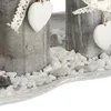Relaxdays Set de bougeoirs avec plateau et pierres, 50,5 Voir les images du produit 8