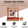 Mesiac a hviezda - drevená logická hra - stredne náročná, Náhľad obrázku produktu 7