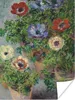 MuchoWow® Poster Anemonen im Topf - Gemälde von Claude Produktbild-Vorschau 1