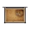 QLS Izolowany drewniany domek dla kota 73×52×38 cm Kurtyna Podgląd zdjęcia produktu 5