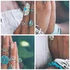 Wanduhr - Rund - Glasuhr - Hände Schmuck Boho - 30x30cm - Produktbild-Vorschau 8