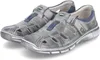 Krisbut Slipper gelocht gefloch. modisch in grau, Gr. 44 Produktbild-Vorschau 1