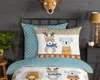 Duvet cover Good Morning 135x200 + 1* 80x80 cm - animals Produktbild-Vorschau 3