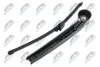 A black car windshield wiper arm and blade are shown against a white background. Produktbild-Vorschau