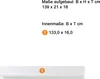 trendteam Wohnen Wandboard BrandsonBaxter Weiß Nachbildung Produktbild-Vorschau 3