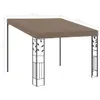 vidaXL pawilon ścienny 3x3x2,5 m Taupe Podgląd zdjęcia produktu 7