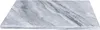 Marmor-Schneidebrett 29x21cm weiß-grau Servierplatte Produktbild-Vorschau 2