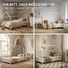 ML-Design Kinderbett 120x200cm mit Matratze Rausfallschutz Produktbild-Vorschau 7