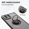 A close-up marketing image of a phone case with a ring holder attached, showcasing its features. Produktbild-Vorschau