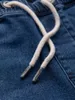 Ombre Clothing Pánské džínové kraťasy Korbin modrá XL Náhled obrázku produktu 10