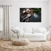 Glasbild 75x50cm in XXL für Wohnzimmer, Schlafzimmer Motiv Produktbild-Vorschau 2